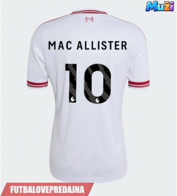 Lacne Muži Futbalové dres Liverpool Alexis Mac Allister #10 2026-27 Krátky Rukáv - Preč